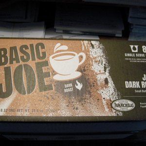basic joe dark roastroast single serve cups 80